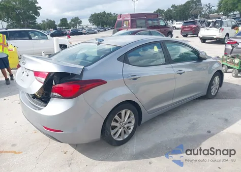 2016 Hyundai Elantra Se z USA, uszkodzony, nr VIN 5NPDH4AE4GH667713
